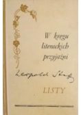 W kręgu literackich przyjaźni. Listy