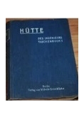 Hutte des ingenieurs taschenbuch I, 1925 r.