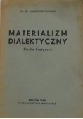 Materializm dialektyczny. 1948r.