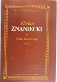 Pisma filozoficzne, Tom I,  BWF