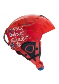Kask narciarski Minnie M Czerwony
