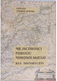 Miejscowości powiatu nowosolskiego
