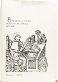 Antologia poezji polsko-łacińskiej 1470-1543