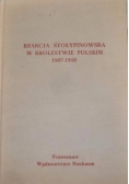 Reakcja stołypinowska w królestwie polskim 1907-1910