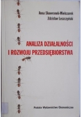 Analiza działalności i rozwoju przedsiębiorstwa
