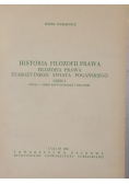 Historia filozofii prawa. Filozofia prawa starożytnego świata pogańskiego część I