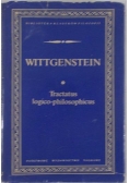 Wittgenstein.  Tractatus logico-philosophicus