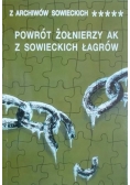 Powrót żołnierzy AK z sowieckich Łagrów