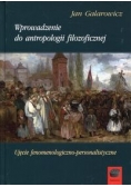 Wprowadzenie do antropologii filozoficznej