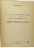 Św. Jan Kanty i Benedykt Hesse w świetle Krakowskiej kompilacji teologicznej z XV w.