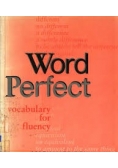 Wordperfect vocabulary for fluency