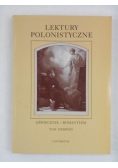 Lektury polonistyczne: Średniowiecze - Renesans - Barok, tom I