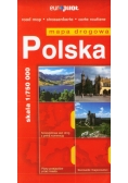 Polska mapa drogowa 1:750 000