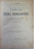Podręcznik chemii nieorganicznej, 1928 r.