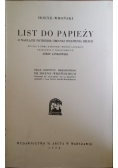 List do papieży. O naglącej potrzebie obecnej spełnienia religii, 1928 r.
