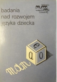 Badania nad rozwojem języka dziecka