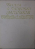 Studia o Tadeuszu Micińskim