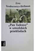 "Pan Tadeusz" w szwedzkich przekładach