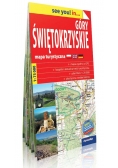 Góry Świętokrzyskie mapa turystyczna