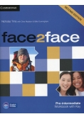 face2face Pre-Intermediate Workbook with key