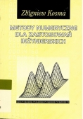 Metody numeryczne dla zastosowań inżynierskich + płyta CD