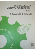 Eksploatacja maszyn rolniczych, Tom I