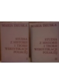 Studia z historii i teorii wersyfikacji Polskiej, Tom I-II