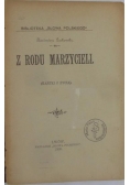 Z rodu Marzycieli, 1900 r.