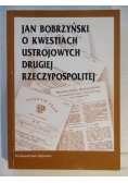 O kwestiach ustrojowych Drugiej Rzeczpospolitej