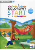 Kolorowy start z plusem Karty pracy 4
