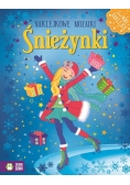 Naklejkowe mozaiki Śnieżynki
