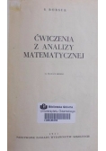 Ćwiczenia z analizy matematycznej