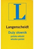 Słownik Duży polsko-włoski włosko-polski