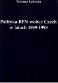 Polityka RFN wobec Czech w latach 1989-1998