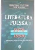 Literatura polska 1976-1998