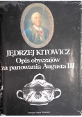 Opis obyczajów za panowania Augusta III
