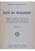 Koń na wzgórzu, 1922 r.