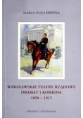 Warszawskie teatry rządowe dramat i komedia 1890-1915