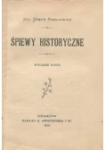 Śpiewy historyczne, 1899r.