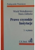 Prawo rzymskie. Instytucje