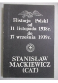 Historja Polski od 11 listopada 1918 r. do 17 września 1939 r.