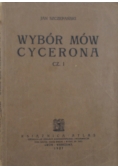 Wybór mów Cycerona, 1927 r.