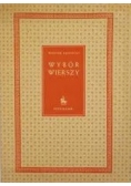 Wybór wierszy, 1950 r.