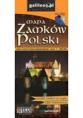 Mapa Zamków Polski 1:900 000