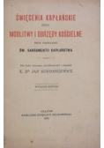 Święcenia kapłańskie czyli modlitwy i obrzędy kościelne, 1926 r.