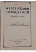 Wybór melodji gregorjańskich, 1925 r.