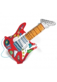 Kolorowanka 3D Gitara