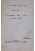 Sprawa Polska w roku 1848. 1933 r.