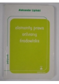 Elementy prawa ochrony środowiska