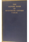 The oxford book of seventeenth century verse